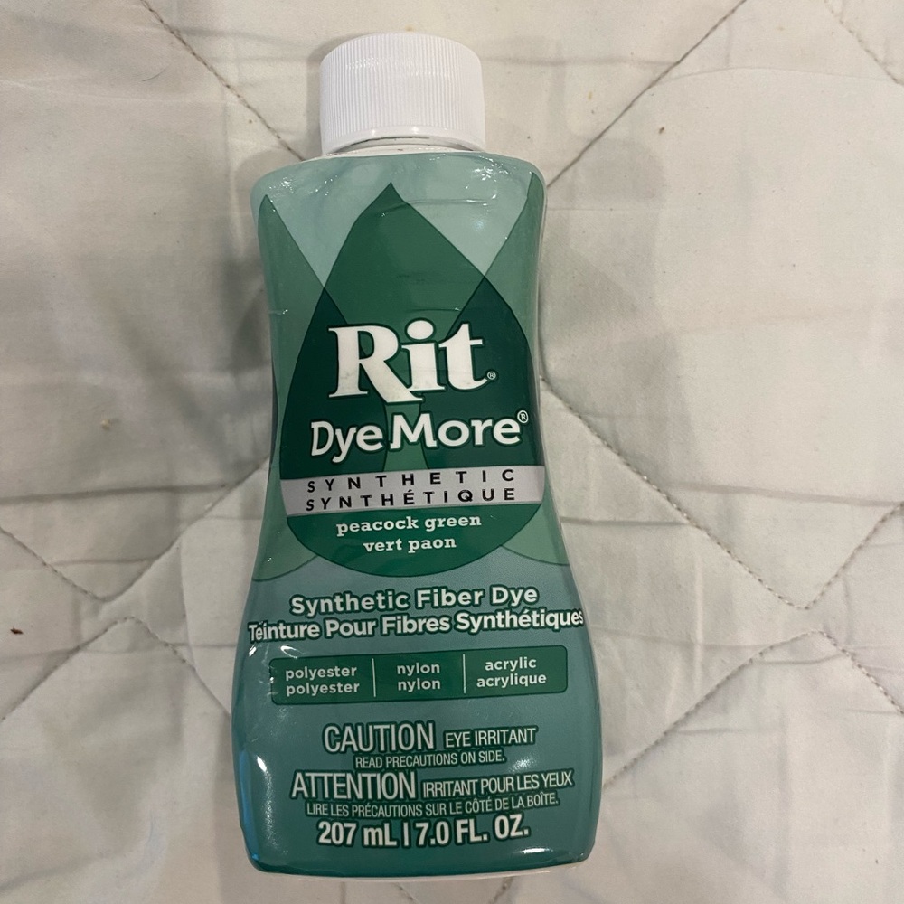 Rit DyeMore Peacock Green – Synthetic Fabric Dye